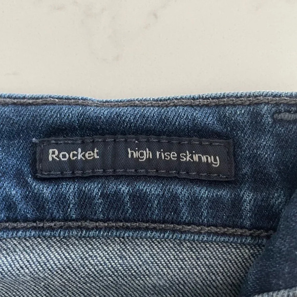 Citizens of Humanity Rocket High Rise Skinny 5 Pocket Med Wash Jeans Blue Sz 25 - Picture 8 of 13